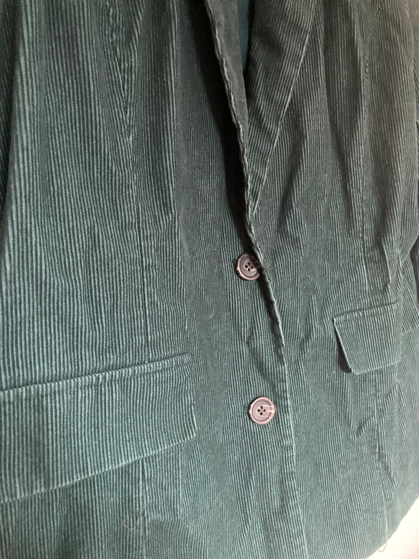 Emerald green corduroy set L