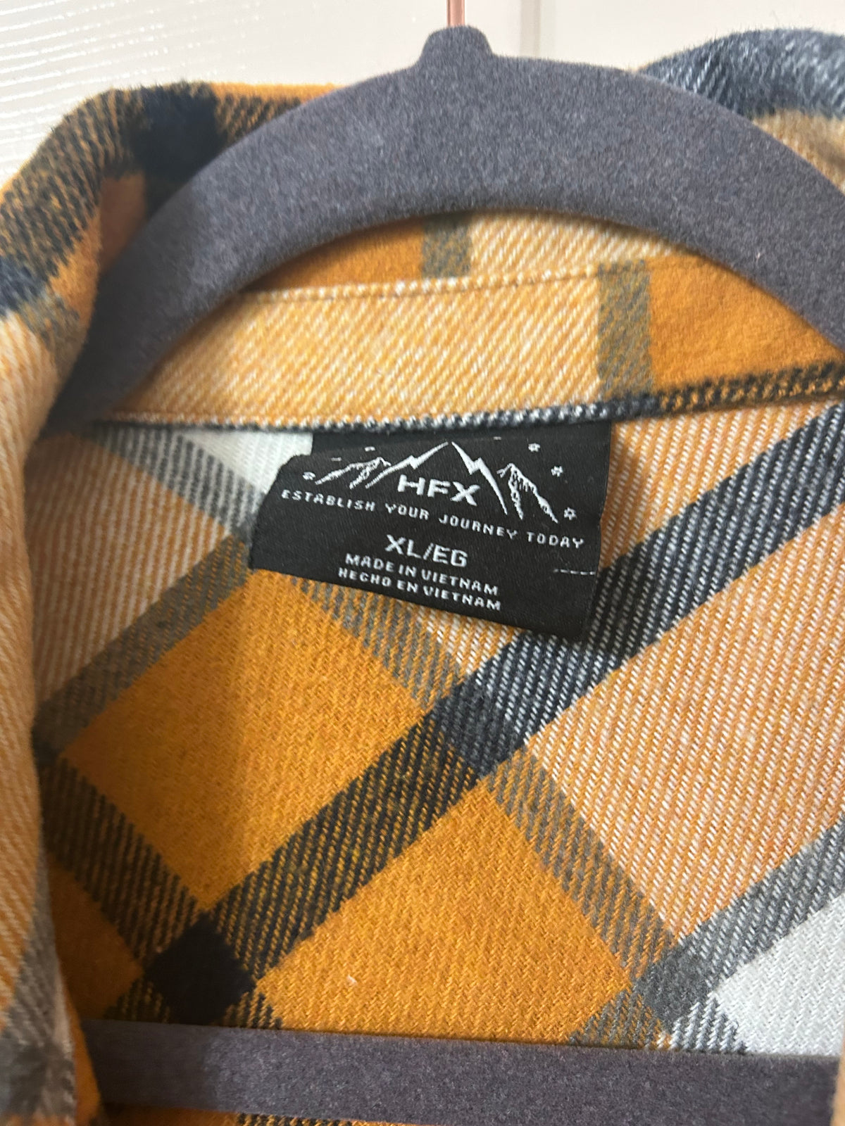 Plaid Shacket XL