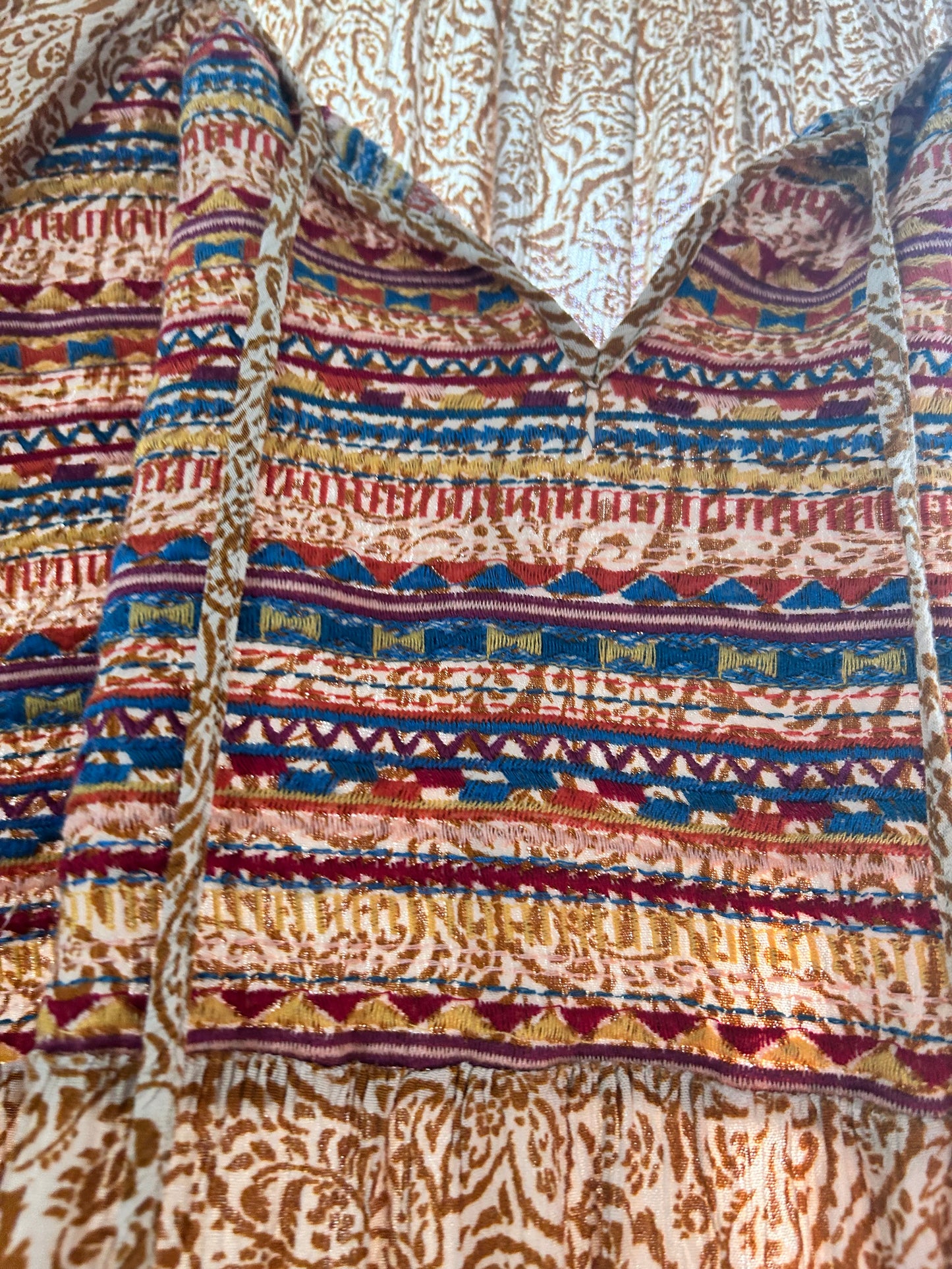 Boutique Embroidered Blouse 1X