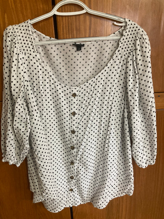 Polka dot blouse - 3X