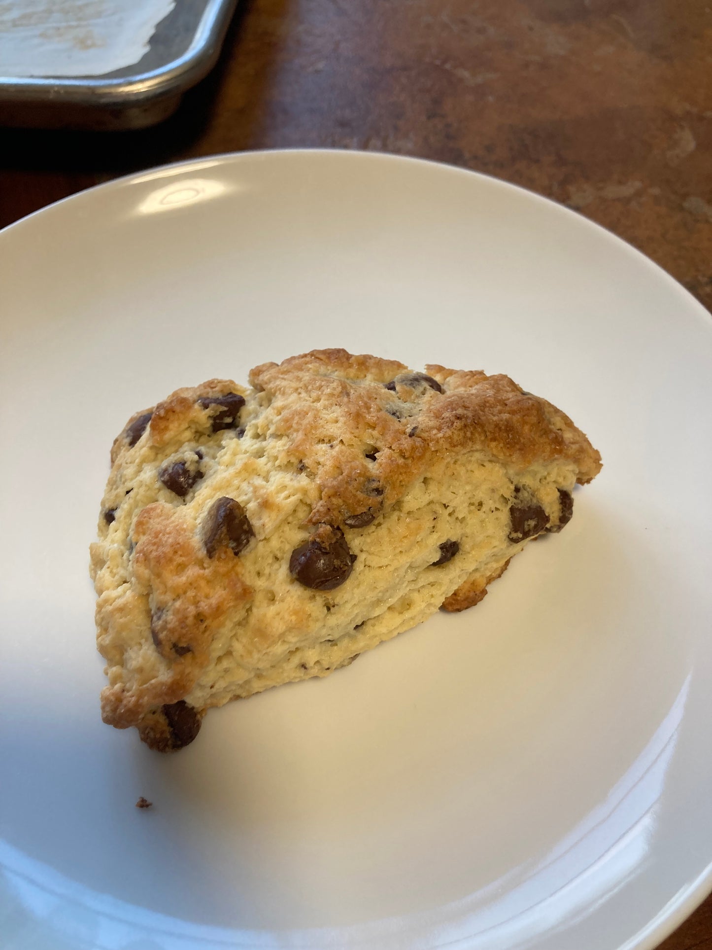 Sourdough Chocolate Chip Scones