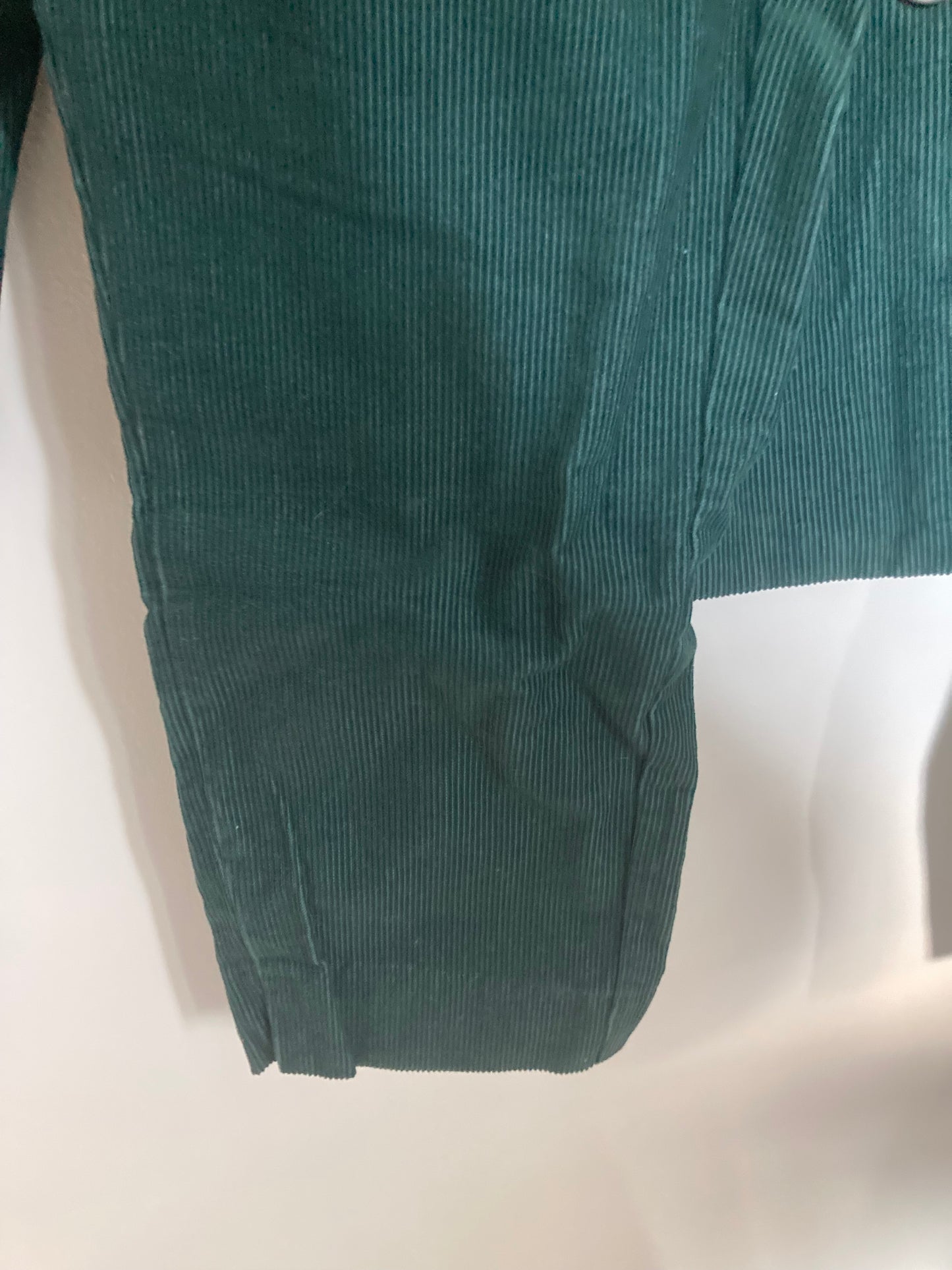 Emerald green corduroy set L