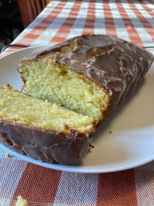 Organic Iced Sourdough Lemon Loaf (Easter)