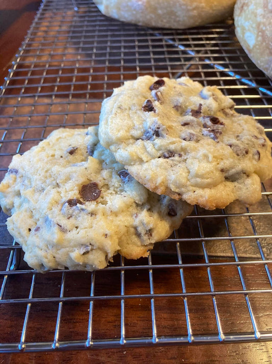 Sourdough Chocolate Chip Cookies