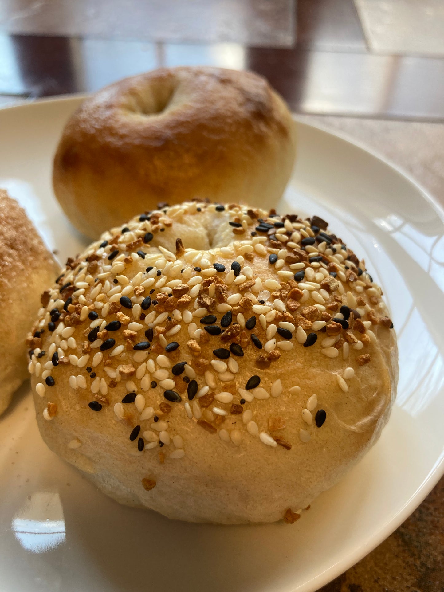 Sourdough Bagels