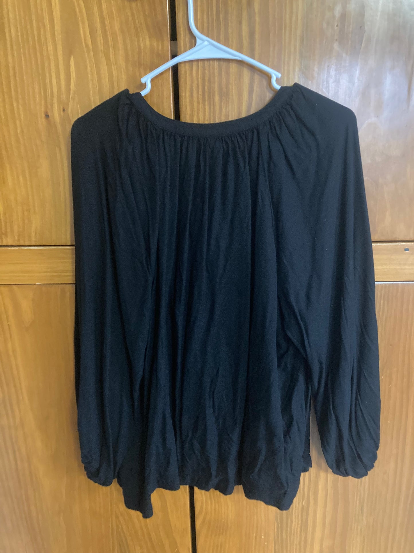 Black Blouse - 2X