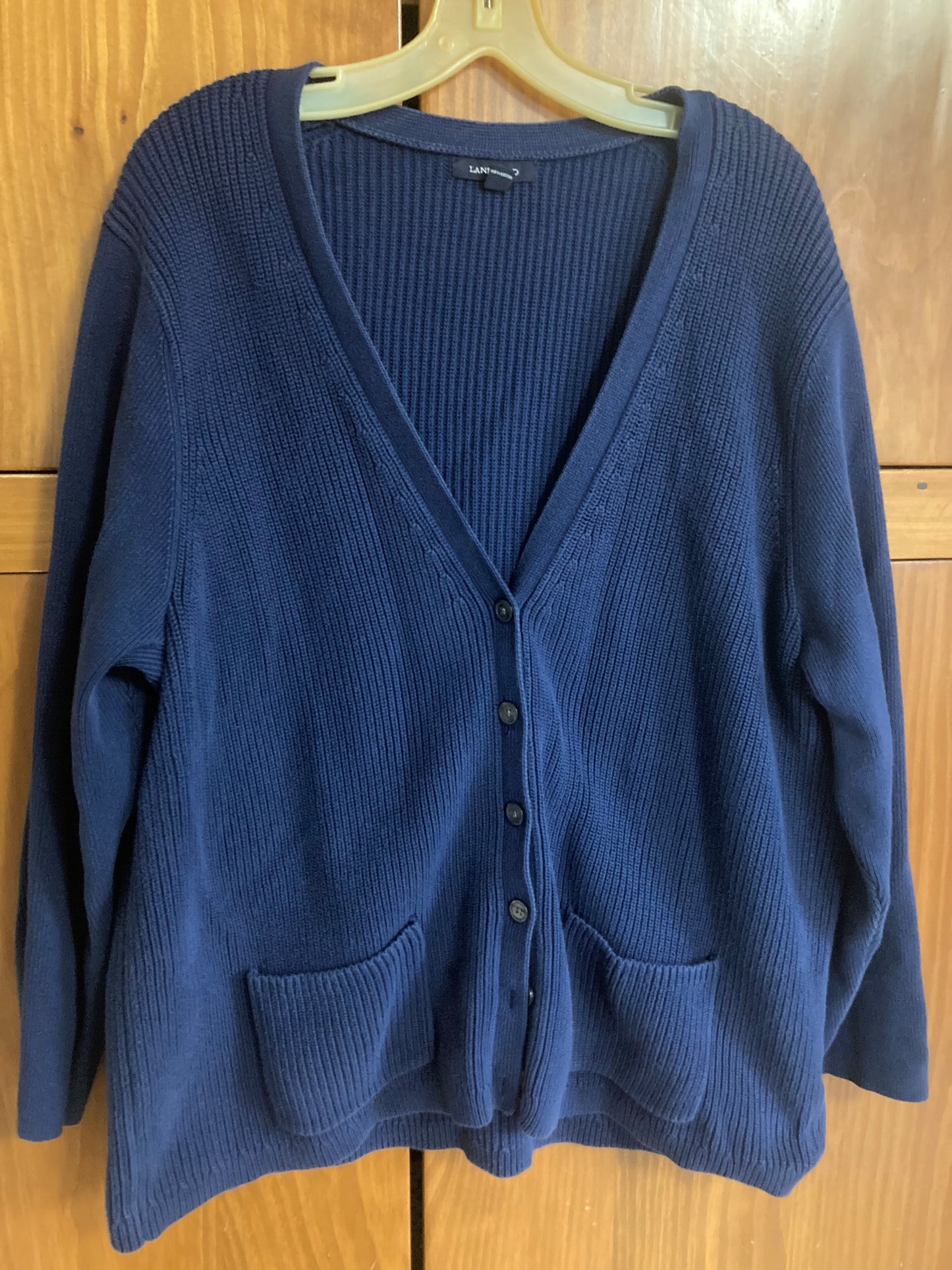 Blue Cardigan - 2X