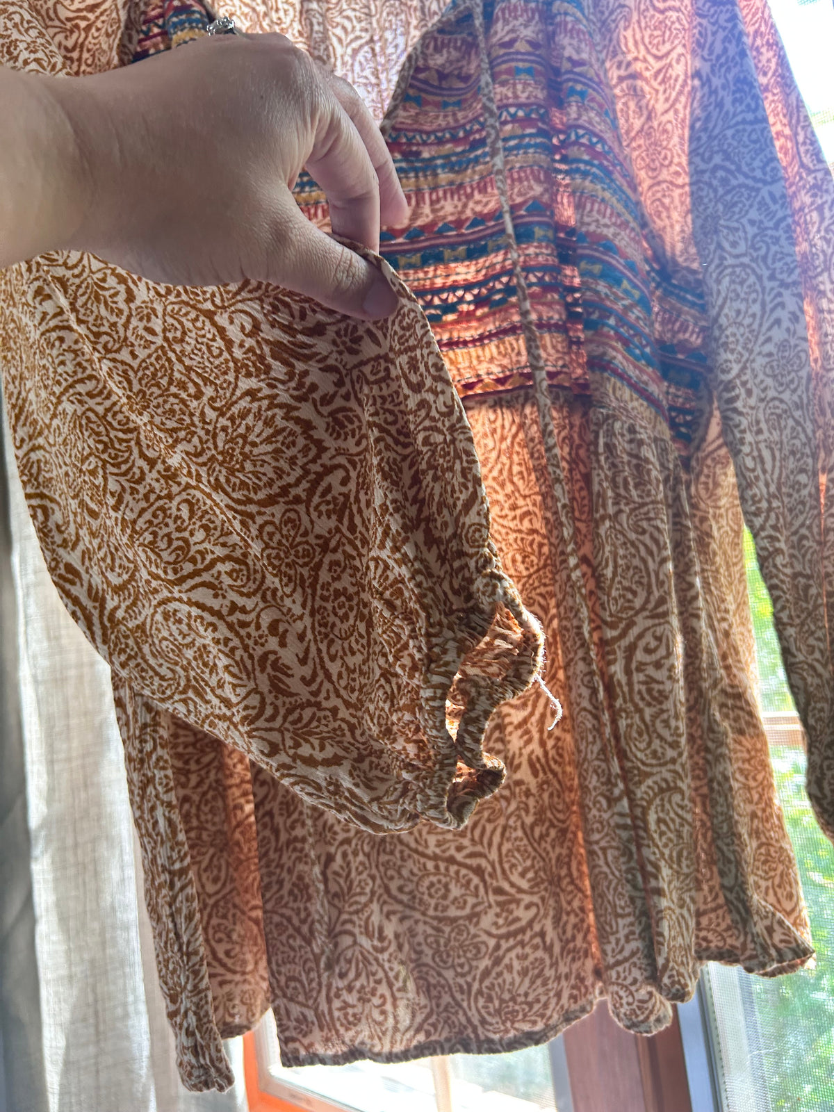 Boutique Embroidered Blouse 1X