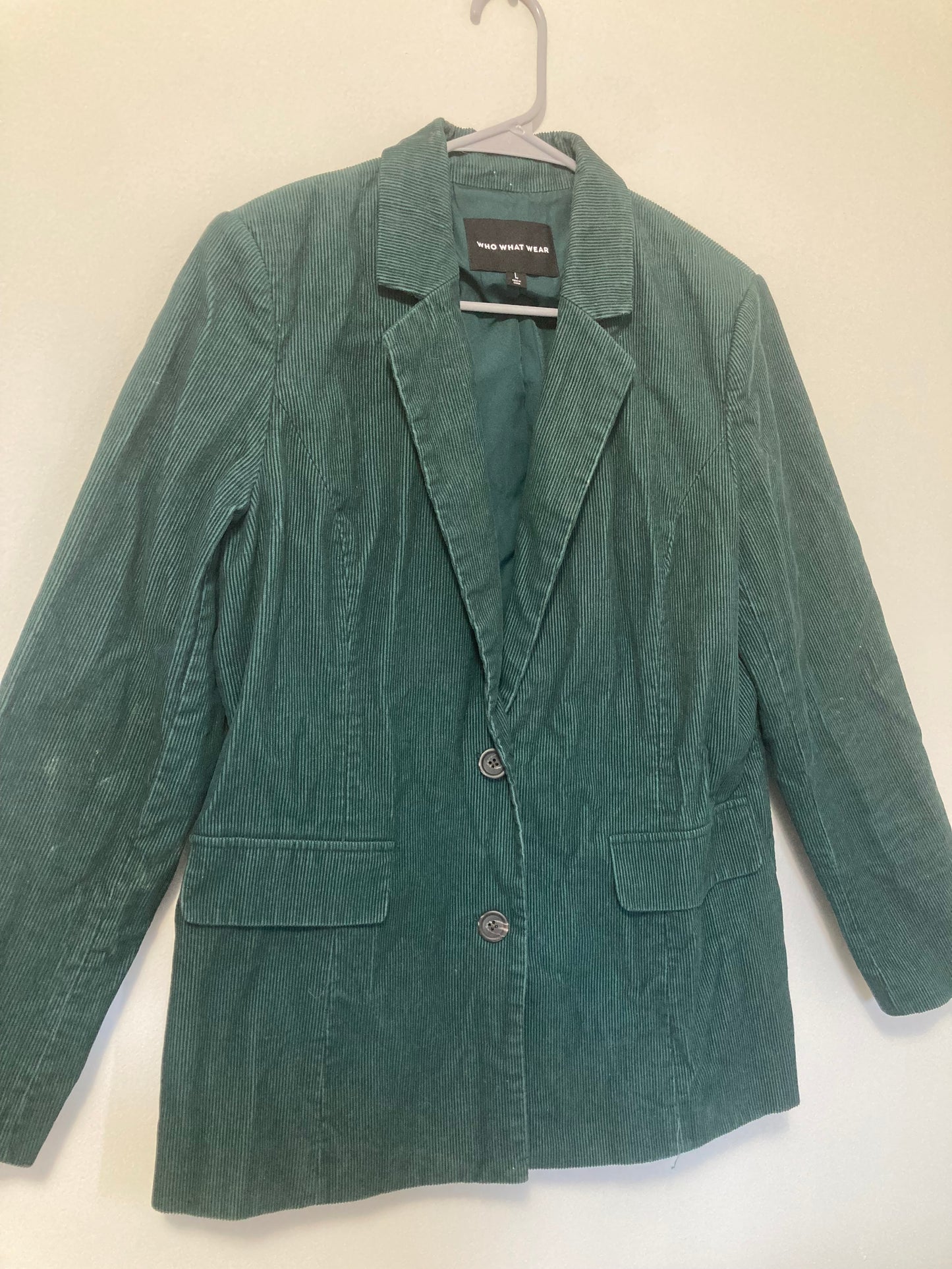 Emerald green corduroy set L