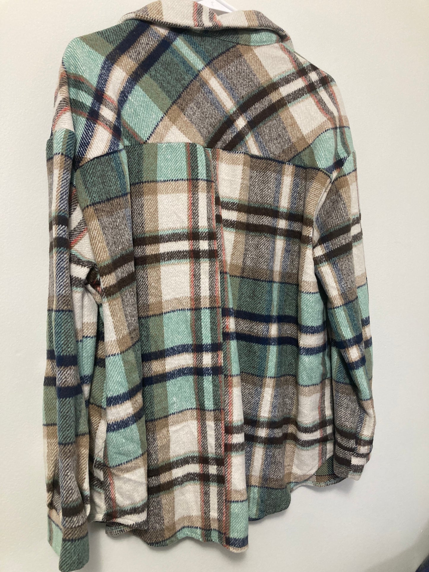 Flannel shacket L