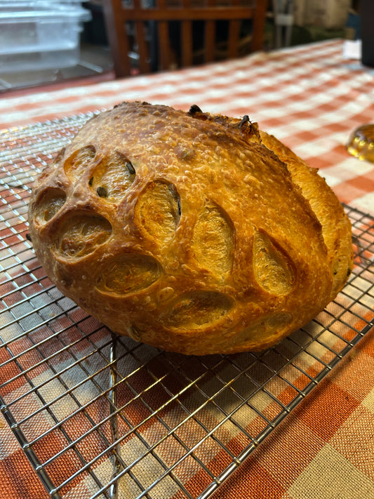 Jalapeño & Cheddar Sourdough Loaf