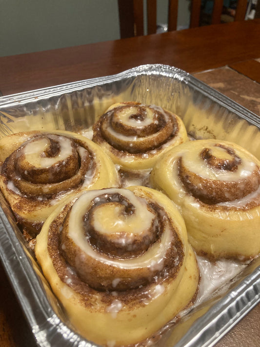 Sourdough Cinnamon Rolls (XMAS)